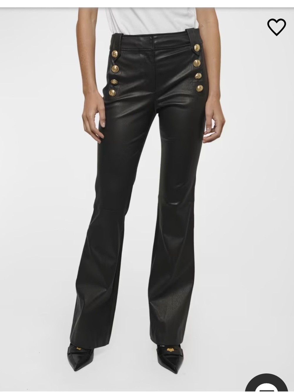Derek Lam 10 Crosby Leather Pants